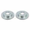 Power Stop 19-20 Chevrolet Silverado 1500 Rear Evolution Drilled & Slotted Rotors - Pair
