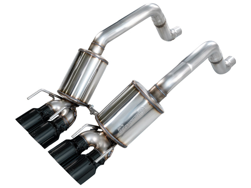 AWE Tuning 05-07 C6 Chevrolet Corvette 6.0L Touring Edition Axle-Back Exhaust w/ Diamond Black Tips