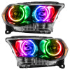 Oracle 11-13 Dodge Durango SMD HL Halogen - Black - ColorSHIFT w/o Controller