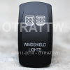 sPOD Rocker LED Windshield Lights Switch