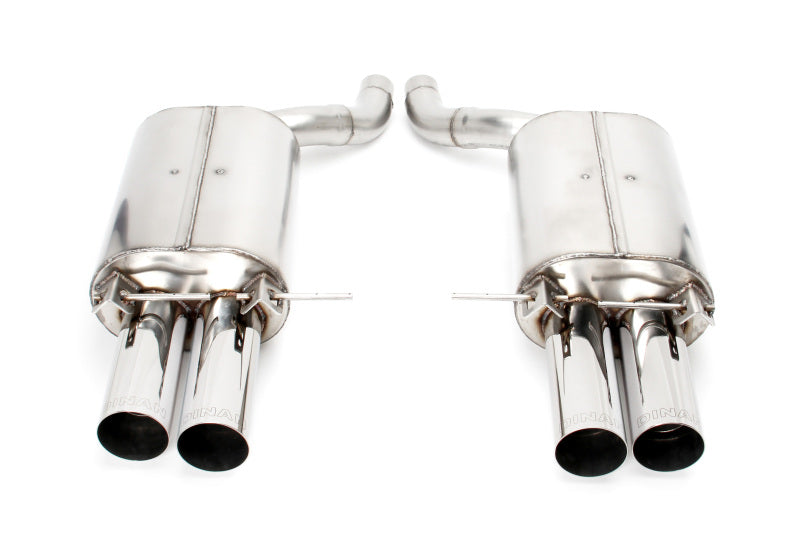 Dinan 06-10 BMW M5 (E60) Free Flow Axleback Exhaust System - Polished Tips