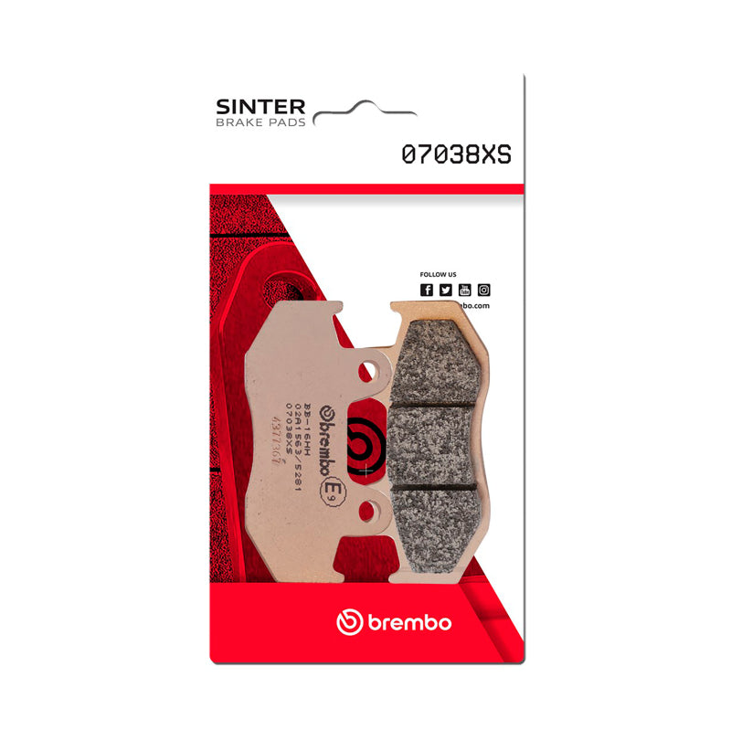 Brembo Honda Scv/Honda Ch/Honda Ses/Honda Ps/Honda Sh/Honda Lead Sinter Brake Pad - Front