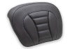Mustang 08-21 Harley Electra Glide, Rd Glide, Rd King, Str Glide Tour-Pak Pad w/ Blue Stitch - Black