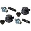 Moroso Crankcase Evacuation System - Black Powder Coat