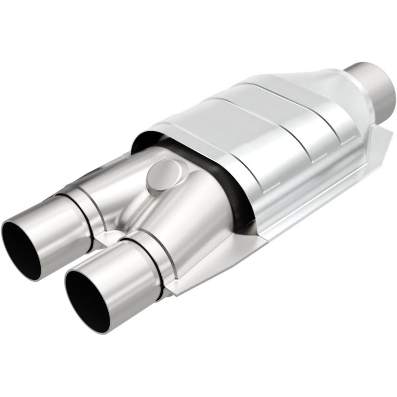 MagnaFlow Universal Catalytic Converter 2.5 inch/2 inch S/D PC2 Front