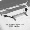 XK Glow Jeep JK Hood 20In Light Bar Bracket Kit