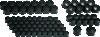 Kuryakyn Kool Kaps Engine Kit Twin Cam & Evolution Motors Gloss Black