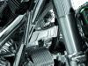 Kuryakyn Downtube Cross Brace Cover 99-13 Touring Chrome
