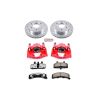 Power Stop 99-00 Cadillac Escalade Front Z36 Truck & Tow Brake Kit w/Calipers