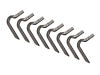 Lund 02-06 Chevy Avalanche EZ Running Board Mounting Bracket Kit - Brite