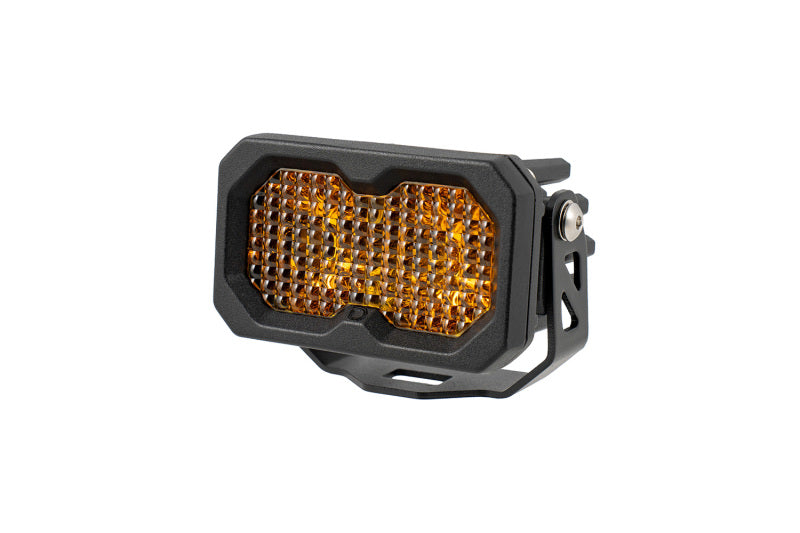 Diode Dynamics C2 2.0 Sport Yellow Flood Standard ABL (single)