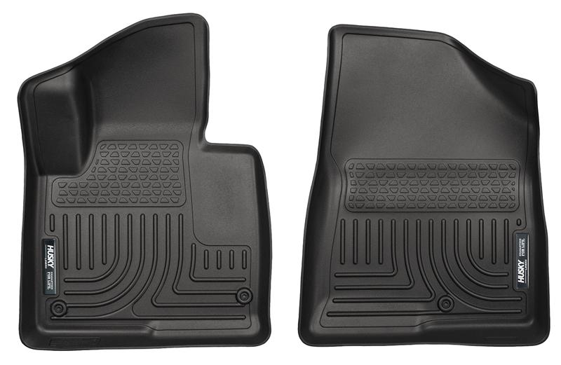 Husky Liners 13-15 Hyundai Sante Fe Sport/Sport 2.0T WeatherBeater Front Row Black Floor Liners