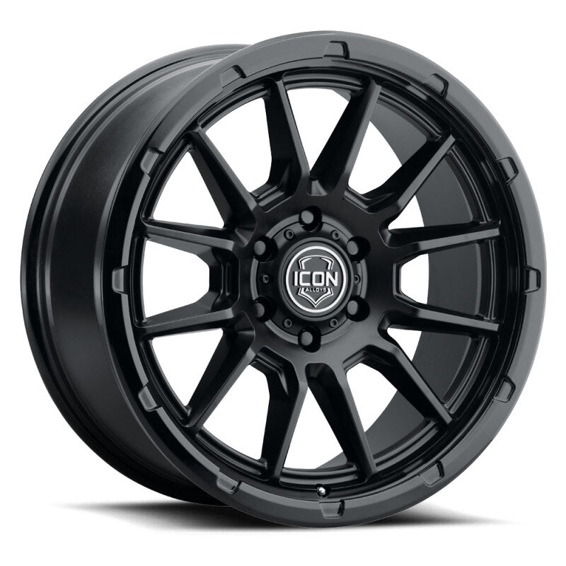 ICON Alloys Cajon 20x9 / 5x150 / 16mm / 5.625in BS Double Black Wheel