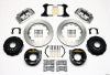 Wilwood Narrow Superlite 4R Rear P-Brk Kit 14.00in Polished New Big Ford 2.50in Offset