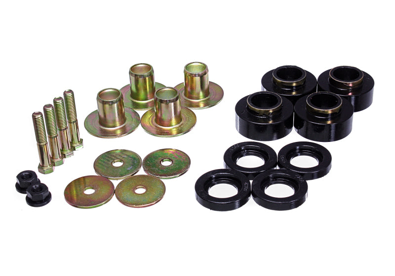Energy Suspension 68-72 Chevrolet Chevelle SS Black Body Mount Set