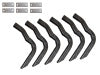 Lund 05-12 Dodge Dakota Quad Cab EZ Running Board Mounting Bracket Kit - Brite
