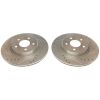 Power Stop 19-20 Infiniti QX50 Rear Evolution Drilled & Slotted Rotors - Pair