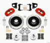 Wilwood Narrow Superlite 6R Front Hub & 1PC Rtr Kit 12.88in Drilled -Red 62-72 CDP B & E Body-Drum
