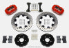 Wilwood Forged Dynalite Front Hat Kit 12.19in Drilled Red 00-04 PT Cruiser/03-04 SRT/4