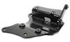 Innovative 88-91 Civic /CRX B-Series Black Steel Conversion AC Bracket (D-Series Sanden Compressor)