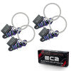Oracle Infiniti G35 Coupe 06-07 Halo Kit - ColorSHIFT w/ BC1 Controller