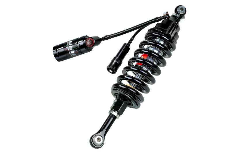 Bitubo CLU3 Monoshock Adjustable: Hydraulic Spring Preload, Reb., Double Comp., Length, Blk Spring