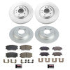 Power Stop 20-21 Kia Soul Front & Rear Z17 Coated Brake Kit