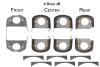 Rust Buster 2007-2018 Jeep Wrangler 4-Door Frame Body Mounts