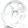 Gram Lights 57DR 18x9.5 +22 5x114.3 Ceramic Pearl Wheel