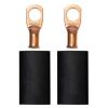 Moroso 3/8in Dia Stud 6 GA Wire Crimp/Solder Battery Cable Terminal Kit (2 Pack)