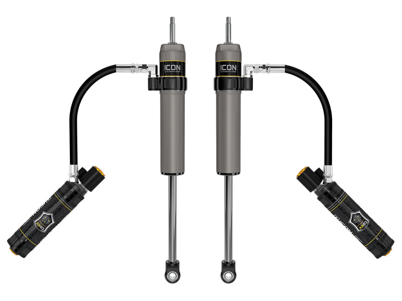 ICON 2025 Toyota 4Runner 2.5 Aluminum RR Series Rear Shock Absorbers w/ CDEV - 0-3in Lift