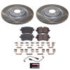 Power Stop 15-21 Porsche Macan Rear Semi-Coated Rotor Kit