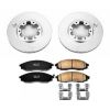 Power Stop 03-04 Nissan Frontier Front Z17 Evolution Geomet Coated Brake Kit
