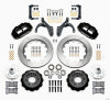 Wilwood Narrow Superlite 6R Front Hub Kit 14.00in 59-64 Chevy Impala / 63-64 Corvette