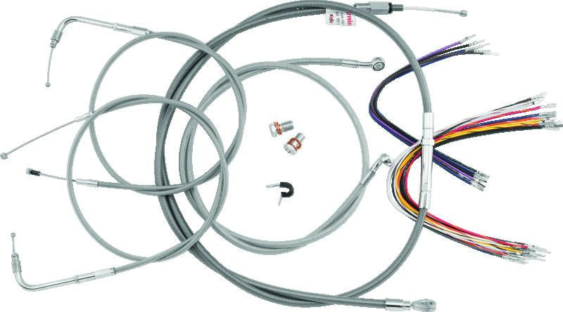 Burly Brand Control Kit ABS 16in - Stainless Steel