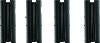 S&S Cycle 99-17 BT 2.500in Pushrod Cover Keeper Set - Gloss Black