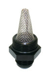 Moroso Oil Filter Fitting -12An to -16An w/External Screen - Single