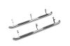 Lund 2019 Ford Ranger 3in. Round Bent SS Nerf Bars - Polished