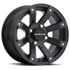 Raceline A79 Scorpion 12x7in / 4x110 BP / -47mm Offset / 83.8mm Bore - Satin Black Wheel