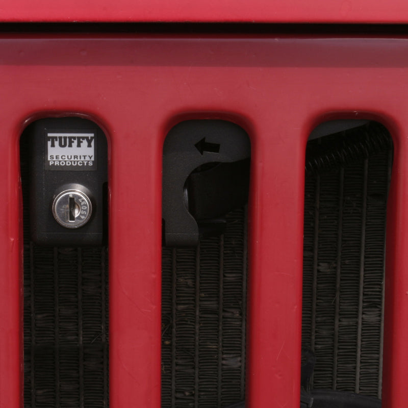 Tuffy 1987-1995 Yj Wrangler Yj Hood Lock 01 Black For