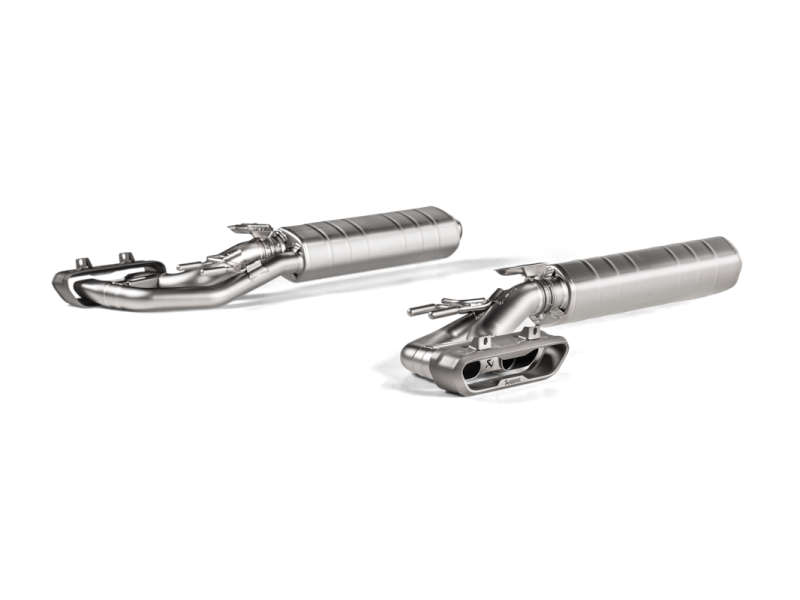 Akrapovic 2021 Mercedes-AMG G500/G550 (W463A) - OPF/GPF Slip-On Line (Titanium) w/Titanium Tips