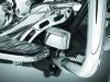 Kuryakyn Rear Master Cylinder Cover 99-07 Touring, 00-17 Softail Models Chrome