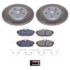 Power Stop 2012 Ford Mustang Rear Semi-Coated Rotor Kit