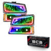 Oracle 03-06 Chevy Silverado Pre-Assembled Headlights w/Parking Lights- w/ BC1 Controller