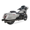Vance & Hines 17-23 Harley-Davidson CVO/Touring Hi-Output Slip on Exhaust - Dark Chrome