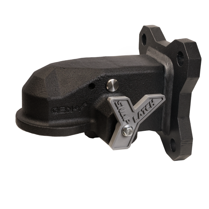 Gen-Y Admiral Bumper Coupler w/SnapLatch 20K Capacity 2K TW - Flat Plate Mount