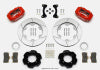 Wilwood Forged Dynalite Front Hat Kit 11.00in GT Rotor Red 95-05 Miata