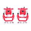 Power Stop 02-06 Nissan Altima Rear Red Calipers w/Brackets - Pair