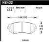Hawk 03-05 WRX / 08 WRX D929 DTC-60 Race Front Brake Pads