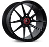 Vossen x Novitec NF10 21x12in - 5x114.3 BP - ET51 - Gloss Black Maserati MC20 Rear Wheel